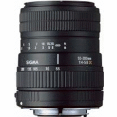 Sigma 55-200mm F4-5.6 DC for Canon