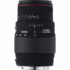 Sigma 70-300mm F4-5.6 DG APO Macro for Nikon