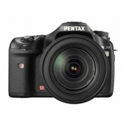 Pentax K20D with 18-55 mm kit