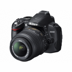 Nikon D3000 with 18-55 Kit