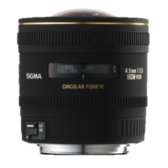 Sigma 4.5mm F2.8 EX DC Circular Fisheye HSM for Canon