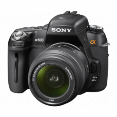 Sony DSLRA500 Alpha with DT 18-55mm