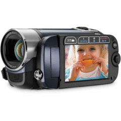 Canon FS200 Flash Memory Camcorder (Evening Blue)