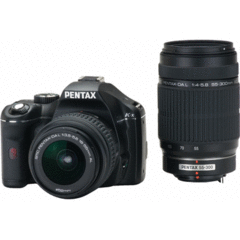Pentax K-x  with 18-55mm and 55-300mm Kit