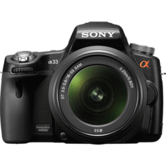 Sony Alpha SLT-A33 with 18-55mm