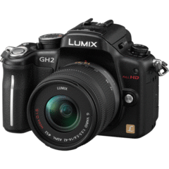 Panasonic Lumix DMC-GH2 with 14-42mm Kit