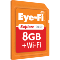 Eye-Fi 8GB Explore X2 SD Card
