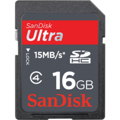 SanDisk Ultra SDHC 16GB