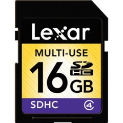 Lexar 16GB SDHC