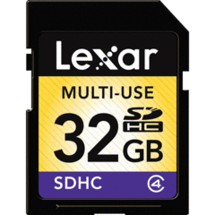 Lexar 32GB SDHC