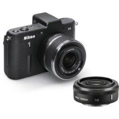 Nikon 1 V1 with 10mm and 10-30mm Kit