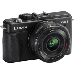 Panasonic Lumix DMC-GX1 with 14-42 X PZ Kit