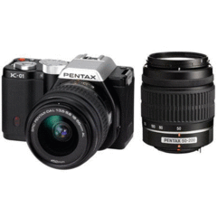 Pentax K-01 with 18-55mm & 50-200mm Kit