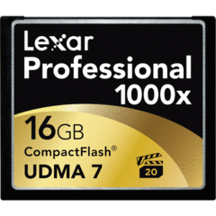 Lexar 16GB Professional 1000x UDMA CompactFlash
