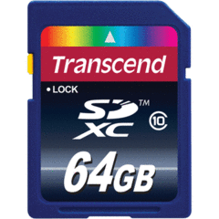 Transcend 64GB SDXC Class 10