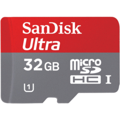 SanDisk 32GB microSDHC Ultra Class 10 UHS-I