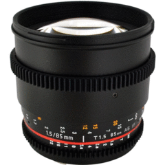 Rokinon 85mm T1.5 Cine for Canon EF