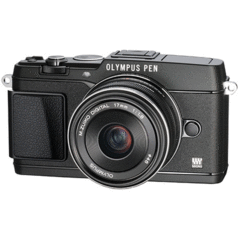 Olympus PEN E-P5 with 17mm and VF-4 Kit