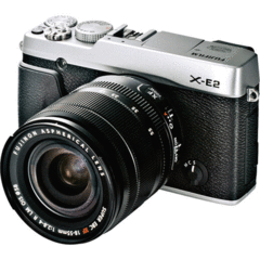 Fujifilm X-E2 with 18-55mm Kit (Silver)