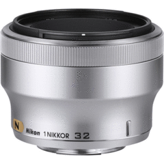 Nikon 1 NIKKOR 32mm f/1.2 CX (Silver)