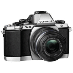 Olympus OM-D E-M10 with 14-42mm Kit (Silver)