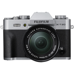 Fujifilm X-T20 with 16-50mm Kit (Silver)