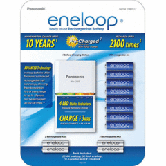 Panasonic Eneloop CC55 Quick Charger Kit