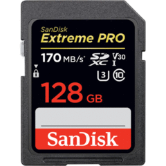 SanDisk 128GB Extreme PRO UHS-I SDXC (170 MB/s)