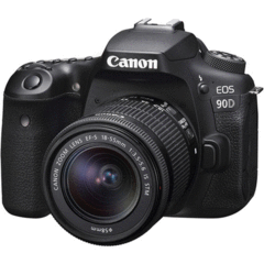 Canon EOS 90D with 18-55mm Lens