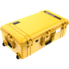 Pelican 1615Air Wheeled Check-In Case with Pick-N-Pluck Foam (Yellow)