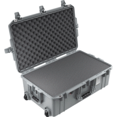 Pelican 1595AirWF Wheeled Hard Case (Silver, 56.6L)