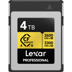 Lexar 4TB Professional GOLD CFexpress 4.0 Type B