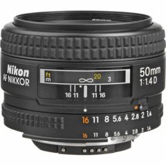 Nikon AF Nikkor 50mm f/1.4 D