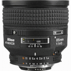 Nikon AF Nikkor 85mm f/1.4 D