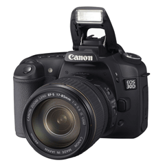 Canon EOS 30D with EF-S 18-55 Kit