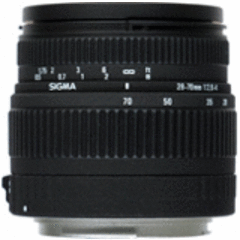 Sigma 28-70mm F2.8-4 DG High Speed Zoom for Canon