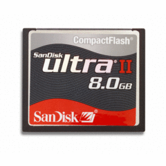 SanDisk Ultra II CompactFlash 8GB