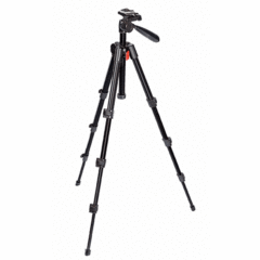 Manfrotto 718SHB Digi Mini 3W Tripod Black Short