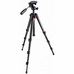 Manfrotto 728B Digi Compact 3W Tripod Black