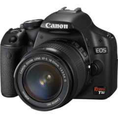 Canon EOS Rebel T1i with 18-55 IS Kit