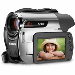 Canon DC410 DVD Camcorder