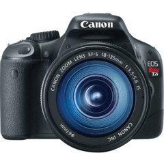 Canon EOS Rebel T2i with 18-135mm IS Kit