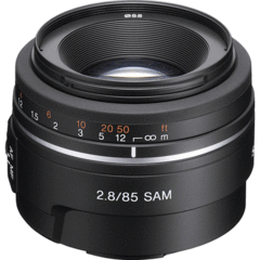 Sony 85mm f/2.8 SAM