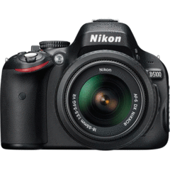 Nikon D5100 with 18-55 VR Kit