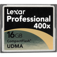 Lexar 16GB Professional 400x CompactFlash