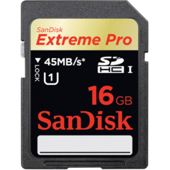 SanDisk Extreme Pro SDHC UHS-I 16GB