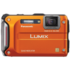 Panasonic Lumix DMC-TS4 (Orange)