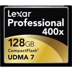Lexar 128GB Professional 400x UDMA CompactFlash