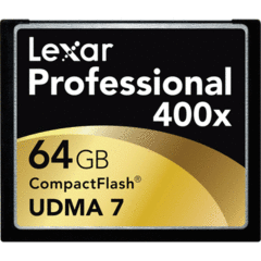 Lexar 64GB Professional 400x UDMA CompactFlash