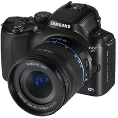 Samsung NX20 with 18-55mm Kit